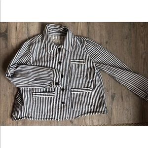 Madewell Women’s Striped Blazer Casual